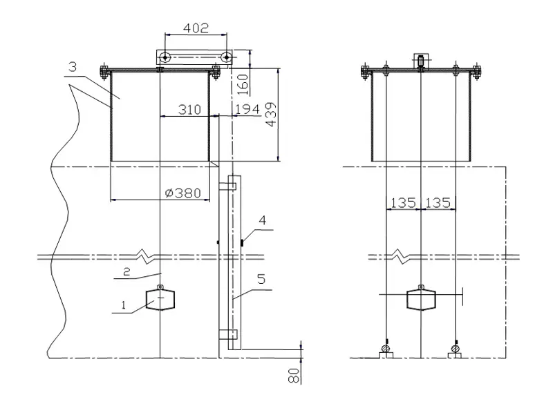 湖北天信石化-TXFZ型浮子液面指示器